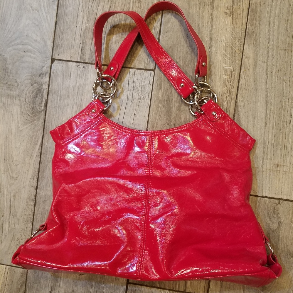 Nine West Glossy red handbag
